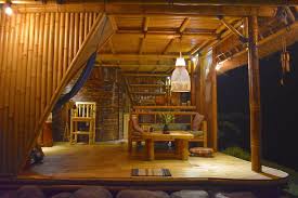 Eco Bamboo Home Houses For Rent In Selat Beach House Design Bamboo House Design Bamboo House
