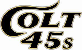 This logo was retained from the colts' time in baltimore. Colt 45 Logos