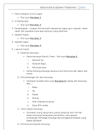 Kertas folio biasanya digunakan untuk membuat dokumen cara mengubah warna teks di microsoft word (font color). Contoh Folio Sejarah Tngkatan 1 Salasilah Keluarga Cute766