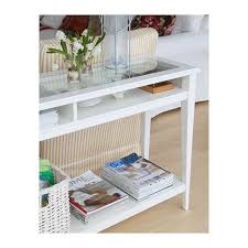 Liatorp Console Table White Glass 52 3 8x14 5 8 Ikea Console Table Decorating Console Table Behind Sofa Ikea Console Table