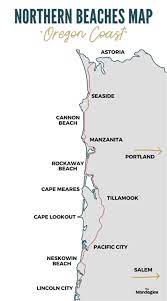 Northern Oregon Coast Map 45 Amazing Oregon Coast Road Trip Stops (+ 4 Itineraries For You!) - The  Mandagies