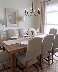 Formal Dining Room Behr Paint Ocean Pearl Custom Barnwood Table Pottery Barn As Farmhouse Style Dining Room Farmhouse Dining Rooms Decor Dining Room Remodel