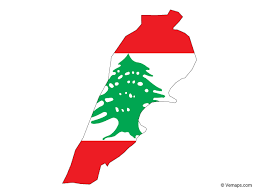 Flag Map Of Lebanon Free Vector Maps Map Vector Vector Free Map