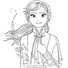 Disegno Anna Di Frozen 2 Il Segreto Di Arendelle Da Colorare Disegni Da Colorare Lego Anna Frozen Disegni