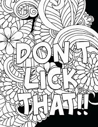 Pin On Swear Word Coloring Book