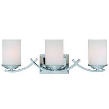 Shop Brina 3 Light Vanity Light In Chrome Finish On Sale Overstock 11860315