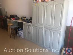 They come in black or white to match with your space and fit your taste. Keter Garage Cabinets Black And Decker Garage Cabinets 51 17 5 X 69 5 25 5 X 17 5 X 36 Incl Estate Personal Property Personal Property Online Auctions Proxibid
