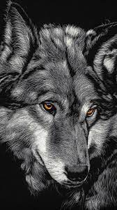 Black Wolf Iphone X Wallpapers Wolf Wallpapers Pro Wolf Wallpaper Wolf Painting Horse Wallpaper