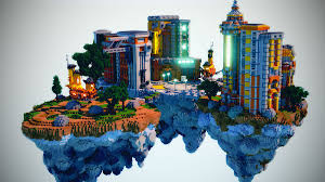 Trying to define minecraft is tricky. Aspirebuilds On Twitter What Do You Think Of This Incredible Minecraft Robot Skyblock Spawn Made On Buildersrefuge Check Out More Builds Like This On Our Website Https T Co 0tbgdu1zh1 Minecraft Scifi Gaming Robots