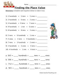 Use this assessment activity to evaluate how your first graders are coming along in their understanding of place value using tens. Place Value Worksheets Have Fun Teaching