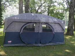 4.0 (82) coleman dark room 10 person instant cabin tent with rainfly. Coleman 14x10 Cabin Hampton Tent Like Wal Mart Max Tent Youtube