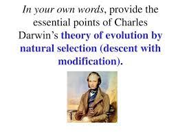 The oli stands for ownership, location and internationalization and the theory applies to identify holistically applying the foreign direct investment is feasible for the cview the full answer. Ppt Darwin S Theory Of Evolution Descent With Modification Powerpoint Presentation Id 5749512