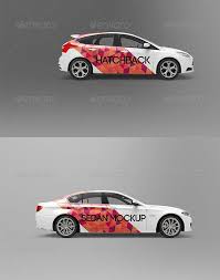45 Car Mockup Psd For Cars Branding Wrapping Car Crossover Cars Branding