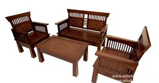 Belajar menggambar meja ( drawing table )подробнее. Meja Kursi Tamu Set Jati Model Toraja Allia Furniture