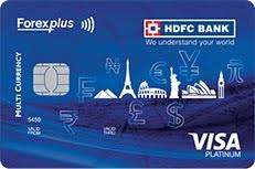 I declare that the information i have provided is accurate & complete to the best of my knowledge. Multi Currency Card Multicurrency Platinum Forex Plus Chip Card Hdfc Bank