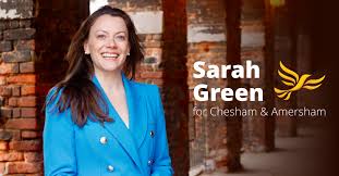 3.9 mr davey said his party secured a huge swing of 25 points to win chesham and amersham. Sarah Green Mp For Chesham And Amersham