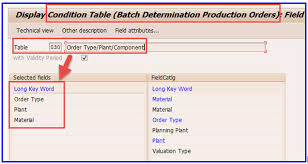 Batch Determination Of Components In The Production Order In S 4 1709 Sapspot