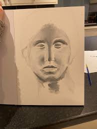 Does the sculpture have enough facial volume?