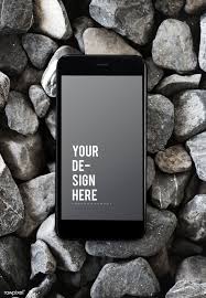 Mobile Phone On A Rocky Surface Free Image By Rawpixel Com Ake Wifi Icon Design Mockup Free Stock Images Free