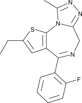 Fluetizolam Structural Architecture, AI generated