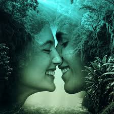 Pareja naturaleza fotomontaje: @mateoparedesg #fotomontaje  #fotomontajecreativo #retratos #photoshopart #diseñografico