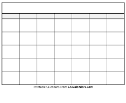 free printable blank calendar 123calendars com