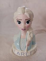 Disney FAB, NY "Fearless" Coin Bank Frozen Movie Elsa Princess 8" Tall