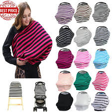 Baby Car Seat Cover Canopy Nursing Cover Multi Use Stretchy Infinity Scarf Breastfeeding Shopping Cart Cover Infant Car Seat Cover Carseat Cover Nursing Cover