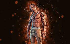 Maybe you would like to learn more about one of these? Download Wallpapers Travis Scott 4k Brown Neon Lights Fortnite Battle Royale Fortnite Characters Travis Scott Skin Fortnite Travis Scott Fortnite For Desktop Free Pictures For Desktop Free