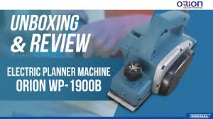 Maybe you would like to learn more about one of these? Review Unboxing Mesin Serut Kayu Elektrik Dengan Harga Terjangkau Orion Wp 1900b Youtube