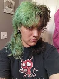 Did I mention my hair is green now?