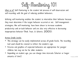 Behavior Management System Self Monitoring Ld Diaries