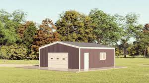 How much does it cost to build a detached garage? 24x24 Metal Garage Kit Compare Garage Prices Options