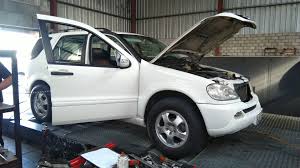 Mercedes Ml270 Dyno Run Picked Up Injector Problems Over Fueling Mercedes Car 4x4
