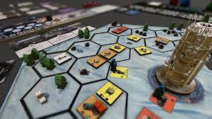 Build shelters and resource gathering facilities, explore the frostlands, research new technologies, and introduce new laws. Frostpunk The Board Game Sneak Peek At A Larger Chunk Of The Board Frostpunk
