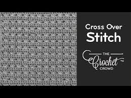 See more ideas about crochet patterns, crochet, crochet afghan. Crochet Cross Over Stitch Pattern Beginner The Crochet Crowd Youtube