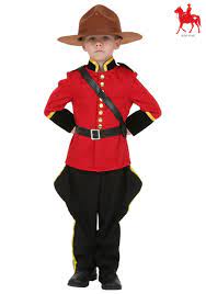 The rcmp are famous for their distinctive red serge, referred to as review order (of dress uniform), consisting of: Rcmp Toddler Canadian Mountie Costume