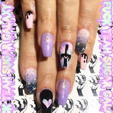 There are tons of videos showing how this aesthetic is created: Aesthetic Pastel Goth Nails Largest Wallpaper Portal