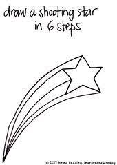 Learn To Draw A Shooting Star In 6 Steps Shooting Star Drawing Star Painting Step By Step Drawing