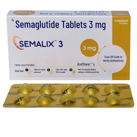 Buy Semalix 3 Tablet 10's online | Uses, Side Effects, Price and substitutes | Apollo Pharmacy