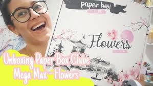 Unboxing Clube Laranja lima Plano Mega Max edição Flowers