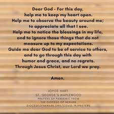 Yet, there is a special sanctity to the human soul, and a specific pain when there is loss of human life. Prayers Of Pandemic From The Diocese Of Newark The Episcopal Diocese Of Newark