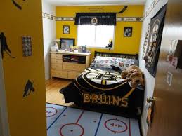 Boston Bruins Bedroom Hockey Bedroom Hockey Room Boston Bruins
