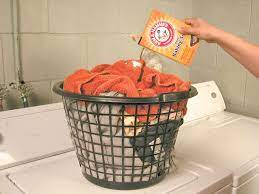 How To Add Baking Soda To The Laundry Baking Soda Baking Soda In Laundry Homemade Cleaning Products
