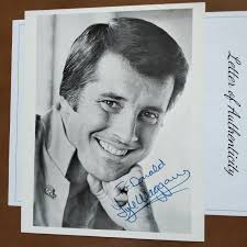 Lyle Waggoner SIGNED Photo TV Actor Carol Burnett Show Wonder Woman  Handsome