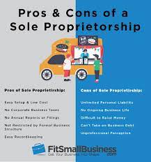 These criteria make sole proprietorship advantageous in a sole proprietorship business, the sole proprietor alone is responsible for all decisions. 5 Sole Proprietorship Pros And Cons
