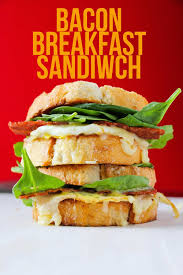 Kids will adore these playful people shaped sandwiches. The Best Bacon Breakfast Sandwich Layers Of Happiness
