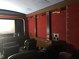 Home » movie » basement movie room ideas background wallpaper. Home Cinema Room Wallpaper Installed Acoustic Wallpaper Art Deco