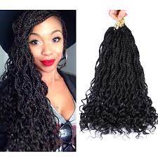 Straight goddess loc 18 0.00. Dairess 18 Goddess Box Braids Crochet Hair 24stands Crochet Braiding Hair Wavy Box Braids With Curly Ends Crochet Braids Aliexpress