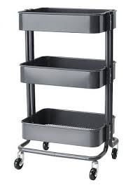 Metal kitchen shelving ikea white table. Powder Coated Steel Shelving Kitchen Cart And Desk Accessories New From Ikea